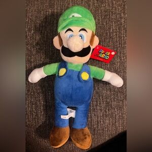 NWT Super Mario 18” Plush | Luigi